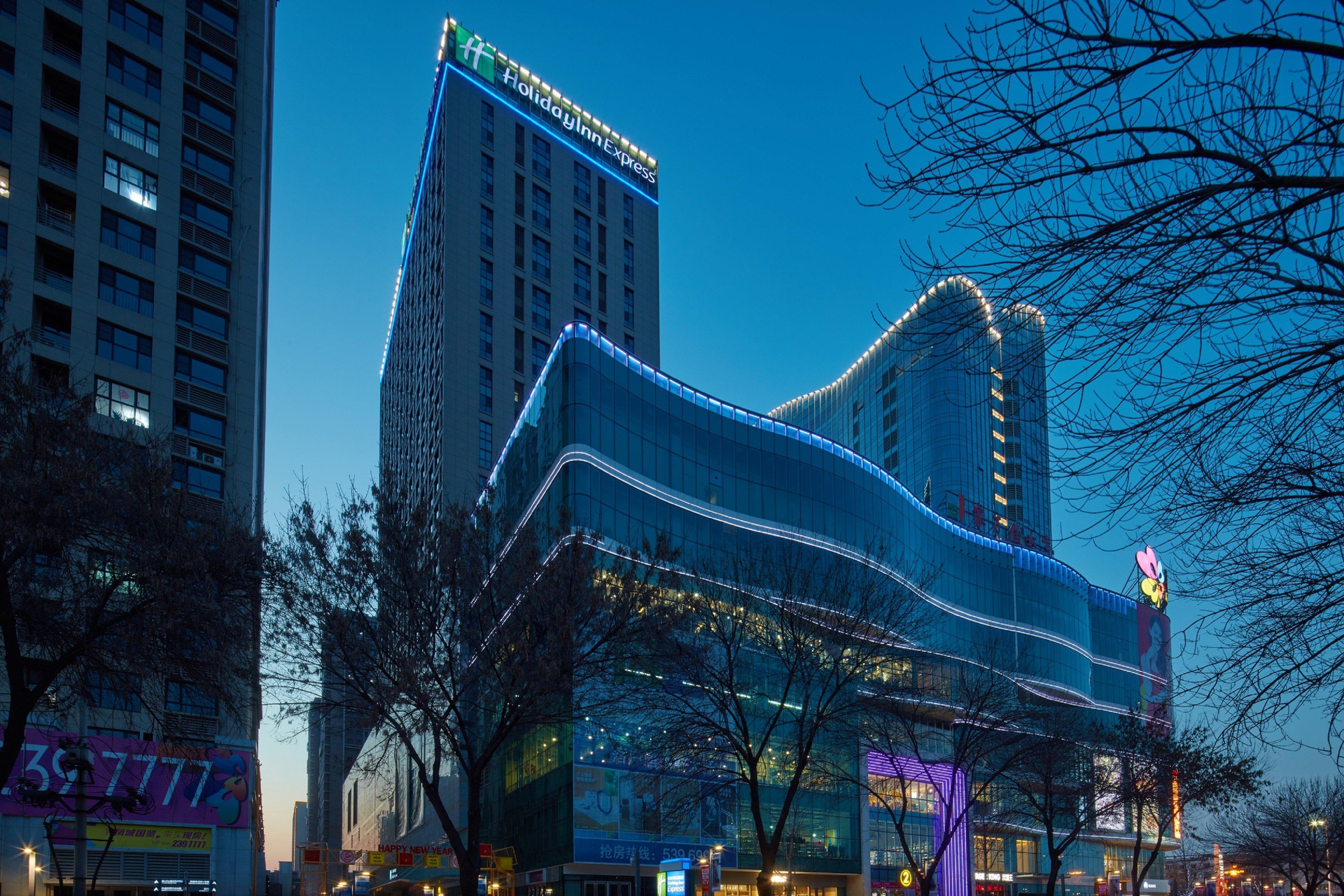 Holiday Inn Express Tangshan Downtown By Ihg Exteriör bild